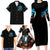 Witch Skull Halloween Family Matching Long Sleeve Bodycon Dress and Hawaiian Shirt I Didn't Becom A Witch - Wonder Print Shop