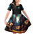Witch Skull Halloween Family Matching Mermaid Dress and Hawaiian Shirt I Didn't Becom A Witch - Wonder Print Shop