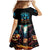 Witch Skull Halloween Family Matching Mermaid Dress and Hawaiian Shirt I Didn't Becom A Witch - Wonder Print Shop