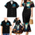 Witch Skull Halloween Family Matching Mermaid Dress and Hawaiian Shirt I Didn't Becom A Witch - Wonder Print Shop