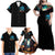 Witch Skull Halloween Family Matching Off Shoulder Maxi Dress and Hawaiian Shirt I Didn't Becom A Witch - Wonder Print Shop