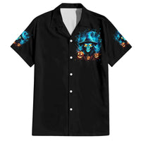 Witch Skull Halloween Family Matching Off Shoulder Short Dress and Hawaiian Shirt I Didn't Becom A Witch - Wonder Print Shop