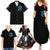 Witch Skull Halloween Family Matching Summer Maxi Dress and Hawaiian Shirt I Didn't Becom A Witch - Wonder Print Shop
