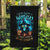 Witch Skull Halloween Garden Flag I Didn't Becom A Witch - Wonder Print Shop