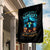 Witch Skull Halloween Garden Flag I Didn't Becom A Witch - Wonder Print Shop