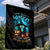 Witch Skull Halloween Garden Flag I Didn't Becom A Witch - Wonder Print Shop