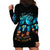 Witch Skull Halloween Hoodie Dress I Didn't Becom A Witch - Wonder Print Shop