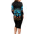 Witch Skull Halloween Long Sleeve Bodycon Dress I Didn't Becom A Witch - Wonder Print Shop