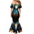Witch Skull Halloween Mermaid Dress I Didn't Becom A Witch - Wonder Print Shop