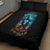 Witch Skull Halloween Quilt Bed Set I Didn't Becom A Witch - Wonder Print Shop