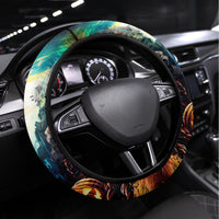 Witch Skull Halloween Steering Wheel Cover I Didn't Becom A Witch - Wonder Print Shop
