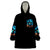 Witch Skull Halloween Wearable Blanket Hoodie I Didn't Becom A Witch - Wonder Print Shop