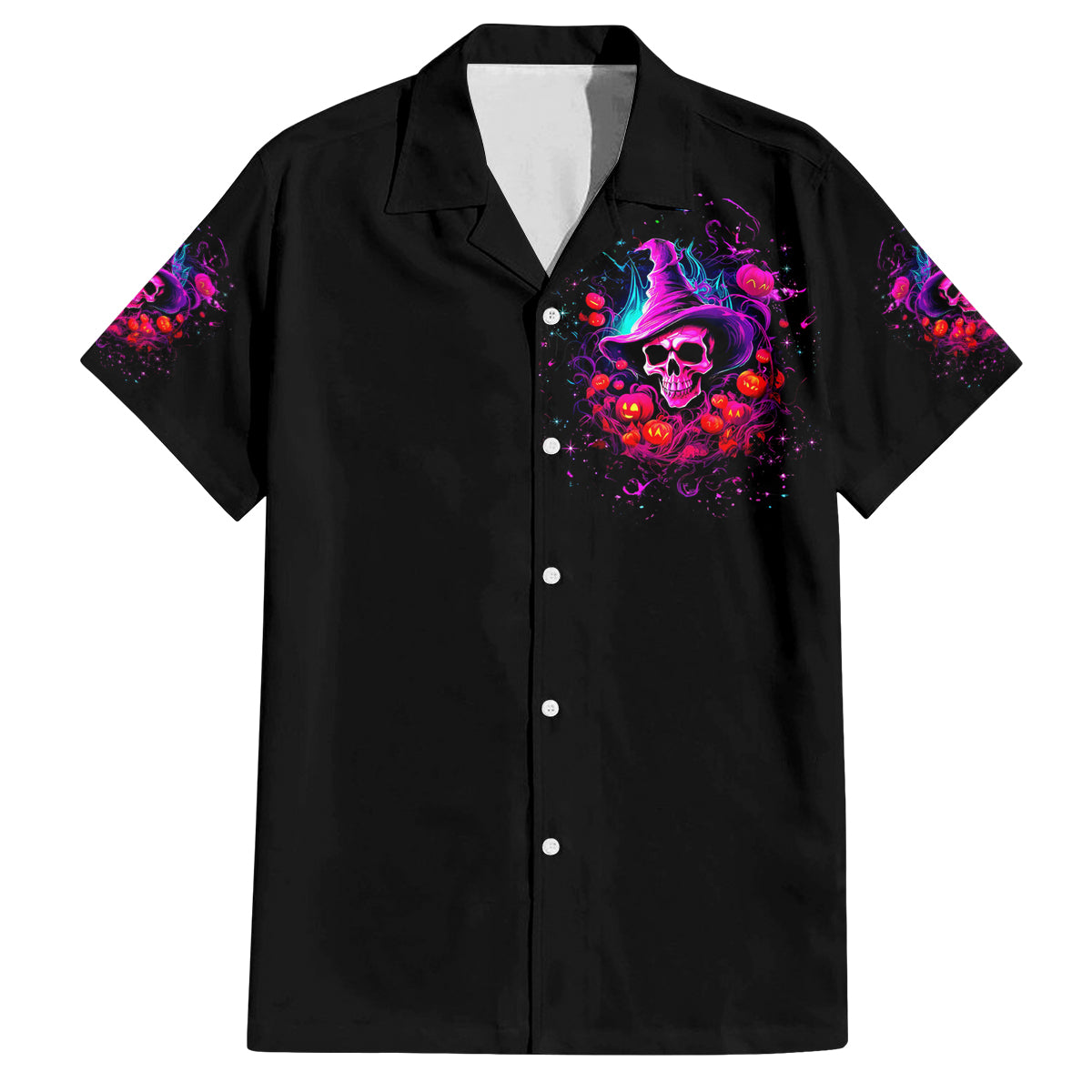 Witch Pumkin Skull Family Matching Off Shoulder Short Dress and Hawaiian Shirt Don't Try To Figure Me Out I'm A Special - Wonder Print Shop