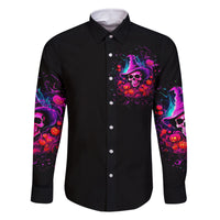 Witch Pumkin Skull Family Matching Off Shoulder Short Dress and Hawaiian Shirt Don't Try To Figure Me Out I'm A Special - Wonder Print Shop