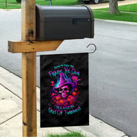 Witch Pumkin Skull Garden Flag Don't Try To Figure Me Out I'm A Special - Wonder Print Shop