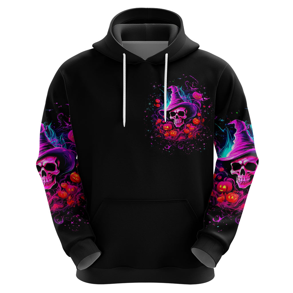 Witch Pumkin Skull Hoodie Don't Try To Figure Me Out I'm A Special - Wonder Print Shop