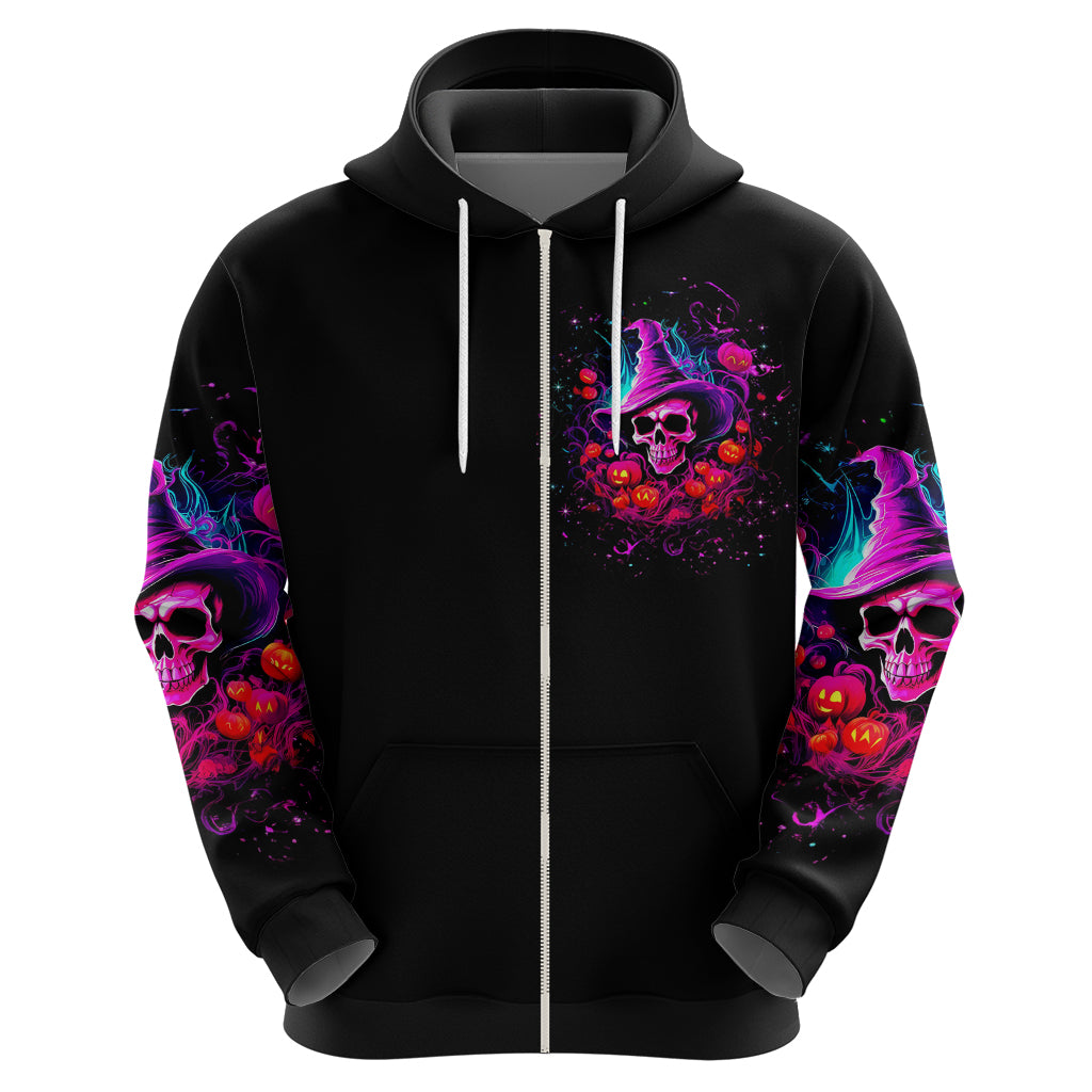 Witch Pumkin Skull Hoodie Don't Try To Figure Me Out I'm A Special - Wonder Print Shop