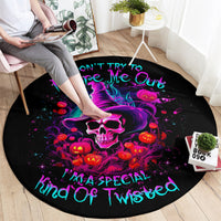 witch-pumkin-skull-round-carpet-dont-try-to-figure-me-out-im-a-special