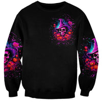 Witch Pumkin Skull Sweatshirt Don't Try To Figure Me Out I'm A Special - Wonder Print Shop