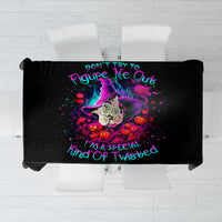 Witch Pumkin Skull Tablecloth Don't Try To Figure Me Out I'm A Special - Wonder Print Shop