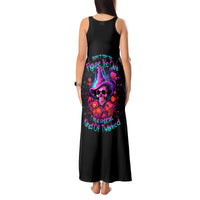 Witch Pumkin Skull Tank Maxi Dress Don't Try To Figure Me Out I'm A Special - Wonder Print Shop