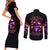 Wizard Skull Halloween Couples Matching Short Sleeve Bodycon Dress and Long Sleeve Button Shirt Don't Try To Figure Me Out I'm A Special - Wonder Print Shop