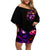 Wizard Skull Halloween Family Matching Off Shoulder Short Dress and Hawaiian Shirt Don't Try To Figure Me Out I'm A Special - Wonder Print Shop