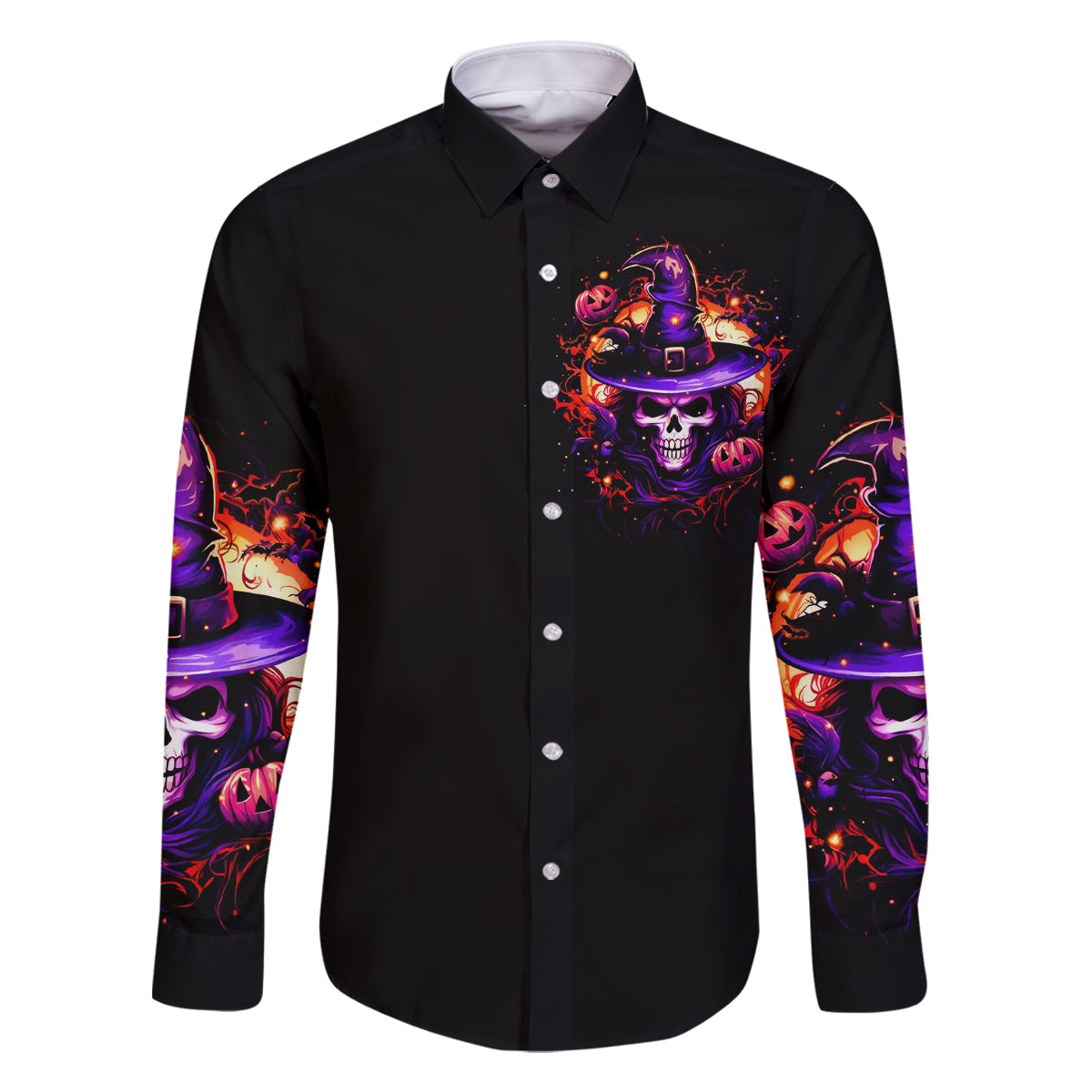 Wizard Skull Halloween Family Matching Summer Maxi Dress and Hawaiian Shirt Don't Try To Figure Me Out I'm A Special - Wonder Print Shop