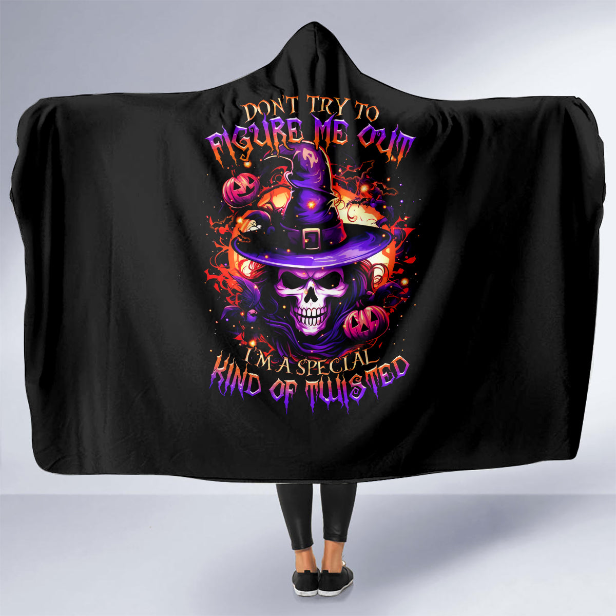 wizard-skull-halloween-hooded-blanket-dont-try-to-figure-me-out-im-a-special