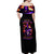 Wizard Skull Halloween Off Shoulder Maxi Dress Don't Try To Figure Me Out I'm A Special - Wonder Print Shop