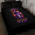Wizard Skull Halloween Quilt Bed Set Don't Try To Figure Me Out I'm A Special - Wonder Print Shop