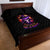 Wizard Skull Halloween Quilt Bed Set Don't Try To Figure Me Out I'm A Special - Wonder Print Shop