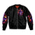 Wizard Skull Halloween Sleeve Zip Bomber Jacket Don't Try To Figure Me Out I'm A Special - Wonder Print Shop