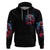 Lady Skull Hoodie They Ask You To Be Yourself And Yet They Judge You - Wonder Print Shop