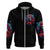 Lady Skull Hoodie They Ask You To Be Yourself And Yet They Judge You - Wonder Print Shop