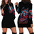 Lady Skull Hoodie Dress They Ask You To Be Yourself And Yet They Judge You - Wonder Print Shop