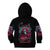 Lady Skull Kid Hoodie They Ask You To Be Yourself And Yet They Judge You - Wonder Print Shop