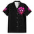 Three Rose Skull Family Matching Summer Maxi Dress and Hawaiian Shirt Stuck Between Idk Idc And Idgaf - Wonder Print Shop