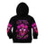 Three Rose Skull Kid Hoodie Stuck Between Idk Idc And Idgaf - Wonder Print Shop