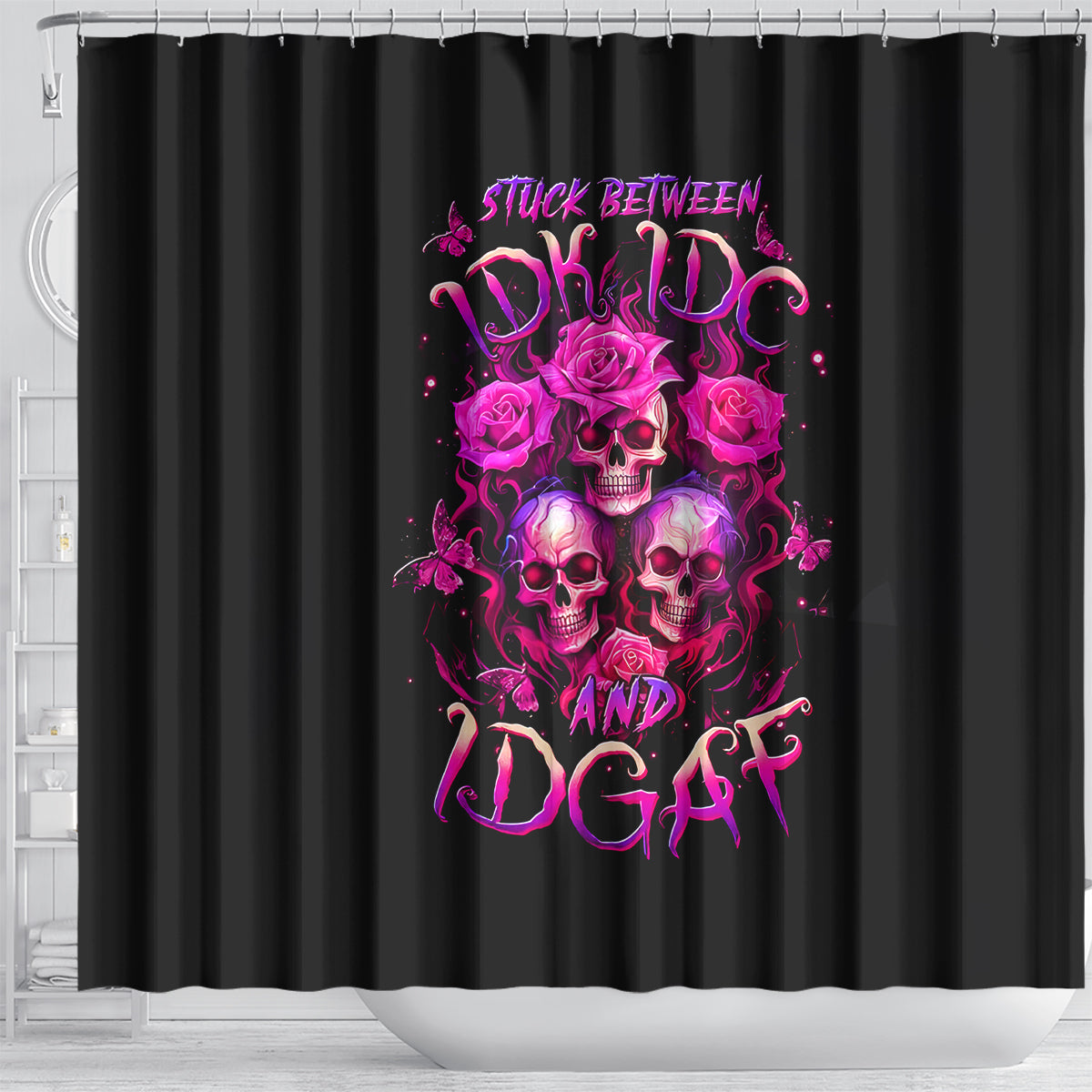 three-rose-skull-shower-curtain-stuck-between-idk-idc-and-idgaf