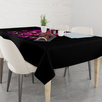Three Rose Skull Tablecloth Stuck Between Idk Idc And Idgaf - Wonder Print Shop