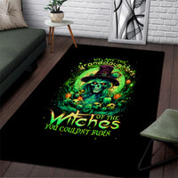 Witch Skull Area Rug We Are The Granddaughters Of The Witches - Wonder Print Shop