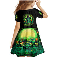 Witch Skull Family Matching Mermaid Dress and Hawaiian Shirt We Are The Granddaughters Of The Witches - Wonder Print Shop