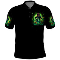 Witch Skull Polo Shirt We Are The Granddaughters Of The Witches - Wonder Print Shop