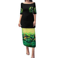 Witch Skull Puletasi We Are The Granddaughters Of The Witches - Wonder Print Shop