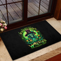 Witch Skull Rubber Doormat We Are The Granddaughters Of The Witches - Wonder Print Shop