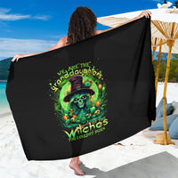 Witch Skull Sarong We Are The Granddaughters Of The Witches - Wonder Print Shop