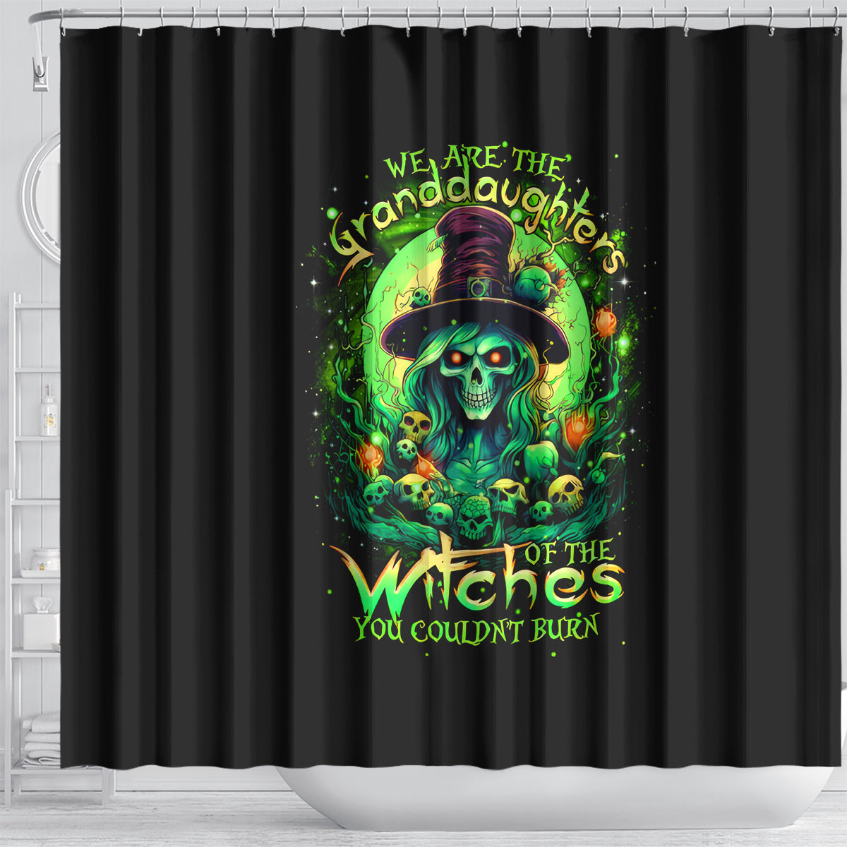 witch-skull-shower-curtain-we-are-the-granddaughters-of-the-witches