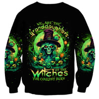 Witch Skull Sweatshirt We Are The Granddaughters Of The Witches - Wonder Print Shop