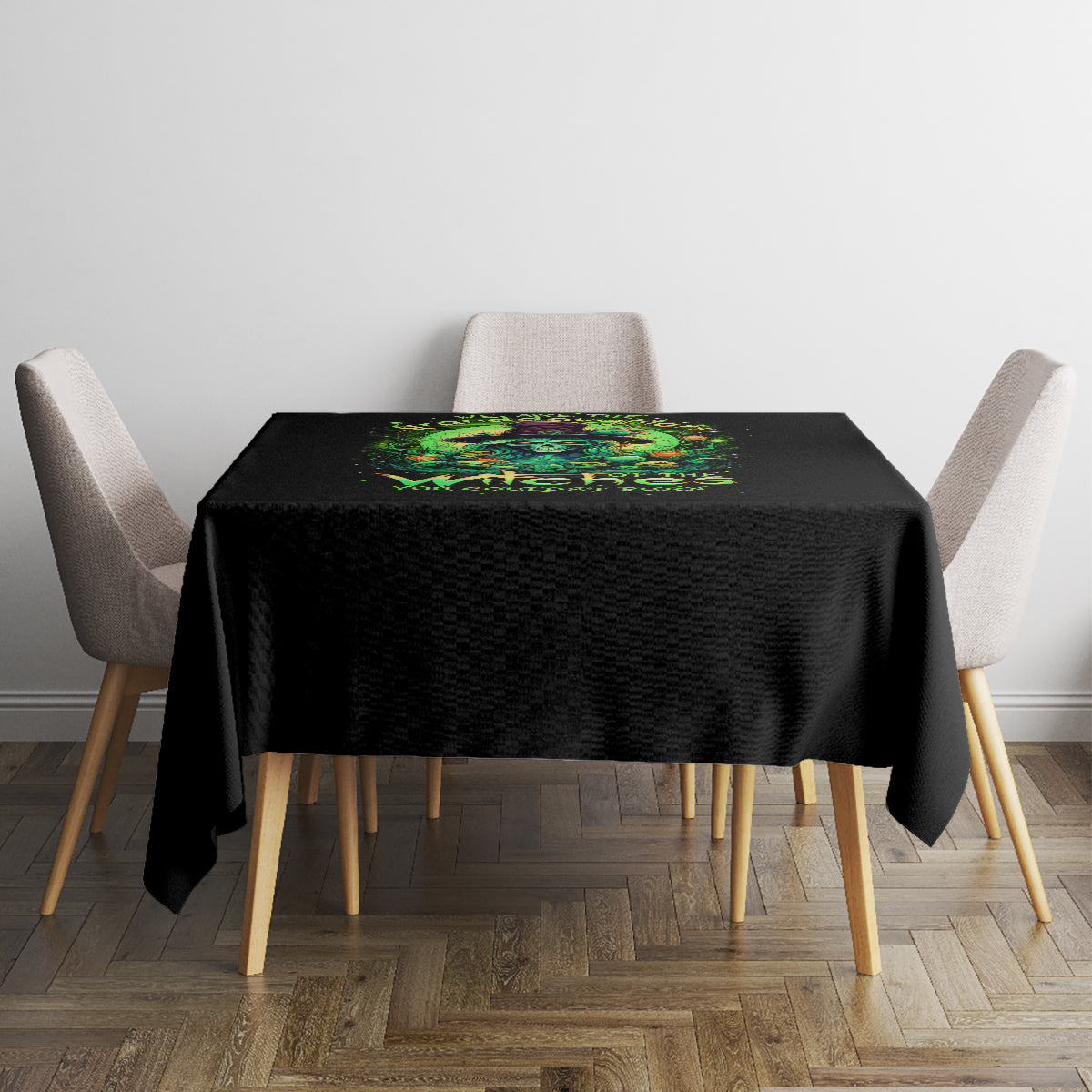 Witch Skull Tablecloth We Are The Granddaughters Of The Witches - Wonder Print Shop